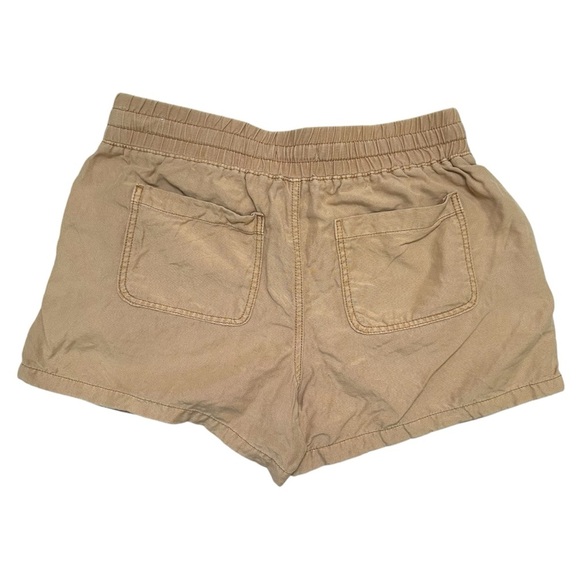 Maurices Women’s Medium Green & Mustard Cotton Blend Drawstring Shorts Bundle - Picture 7 of 9